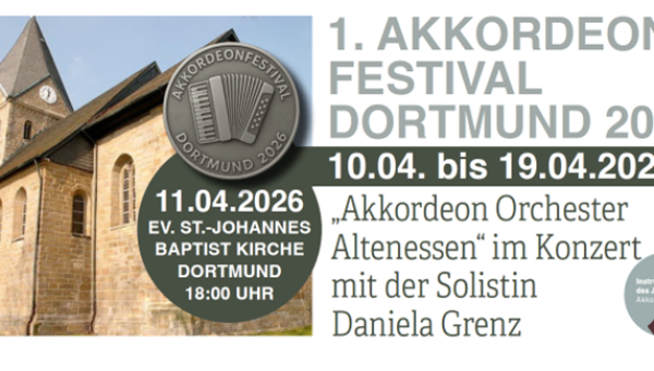 Akkordeonkonzert am 11. April 2026 
